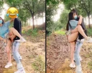 Cặp đôi mới lớn đụ nhau giữa rừng | VIET69