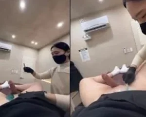 Đi tẩy lông cu mà con cu nó cứng ngắc làm em ngại | VIET69