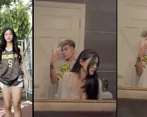 Lộ clip sex hot tiktoker Trần Ngọc Thủy Tiên làm tình với người yêu trước gương | VIET69
